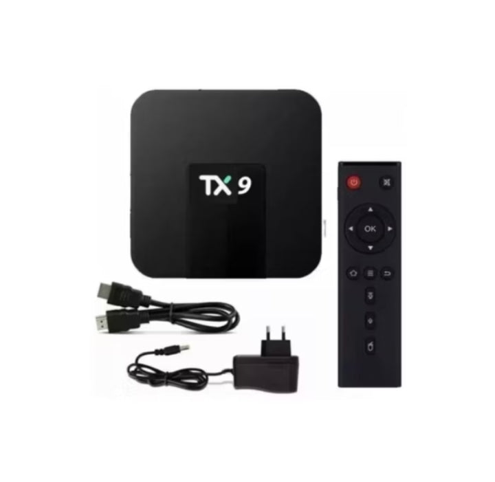 MODELO NOVO 2025 - PROMOÇÃO APARELHO SMART TV TX9 RODA JOGOS EMULEC