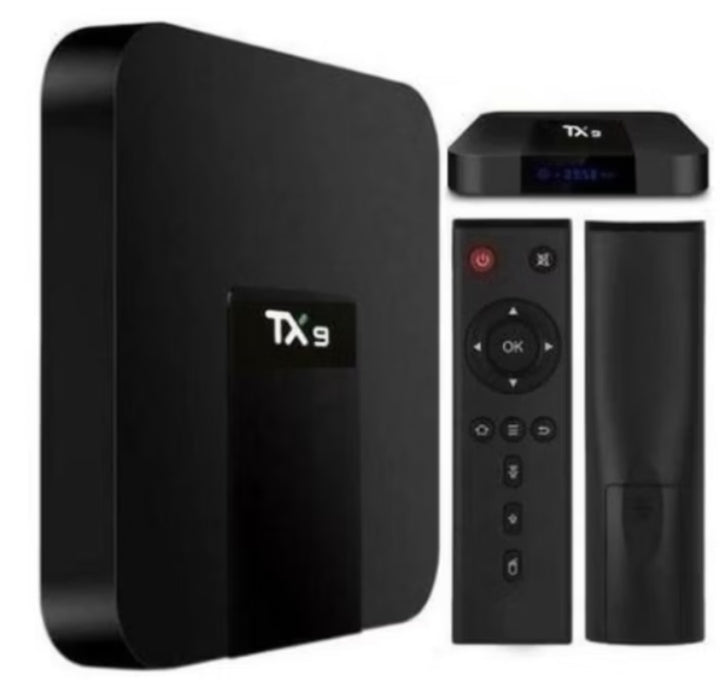 MODELO NOVO 2025 - PROMOÇÃO APARELHO SMART TV TX9 RODA JOGOS EMULEC