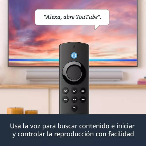 Tv Box Full Hd Fire Stick Lite 2 8gb Preto 100% Tipo De Controle Remoto De Voz